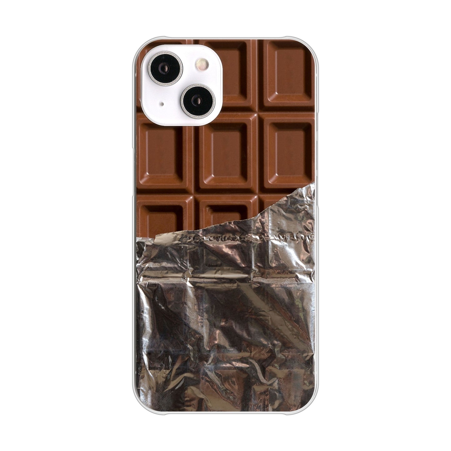 iPhone14 高画質仕上げ 背面印刷 ハードケース 板チョコ