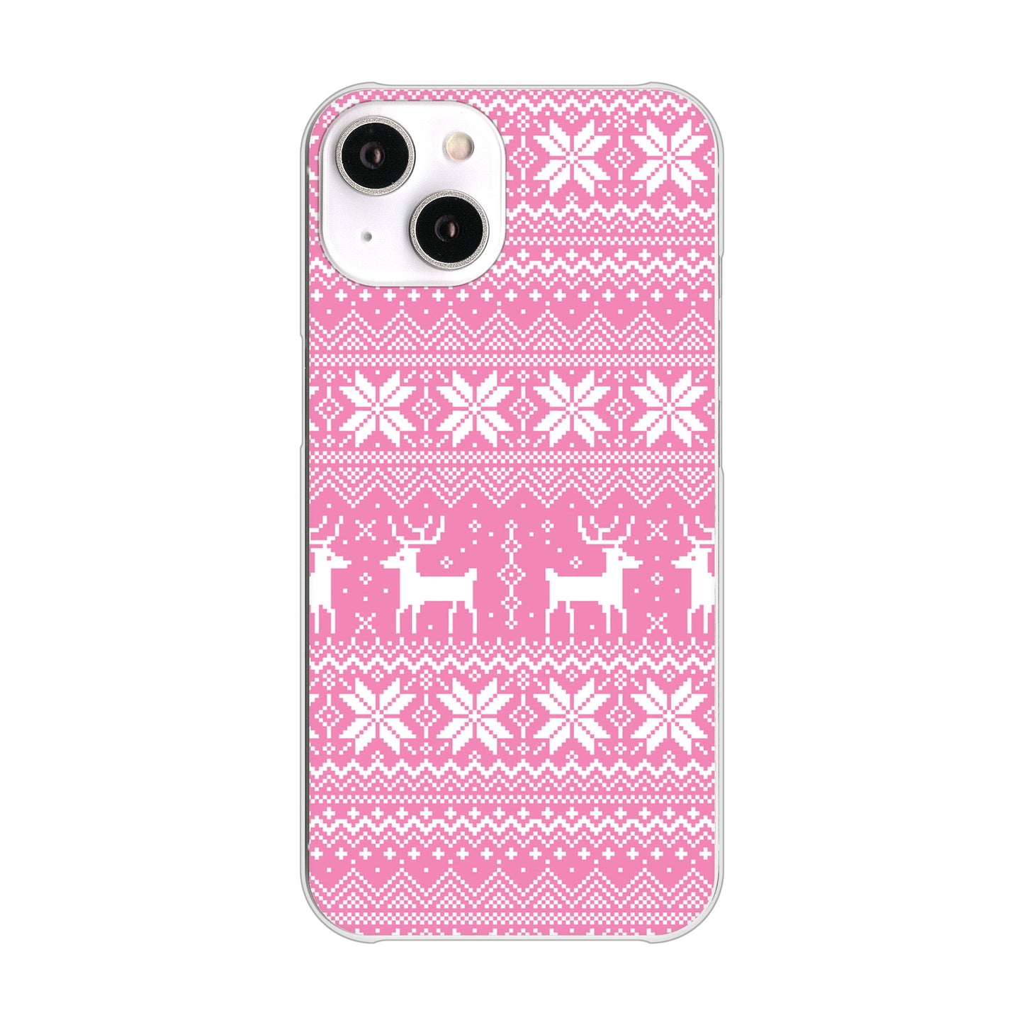 iPhone14 高画質仕上げ 背面印刷 ハードケース クリスマス