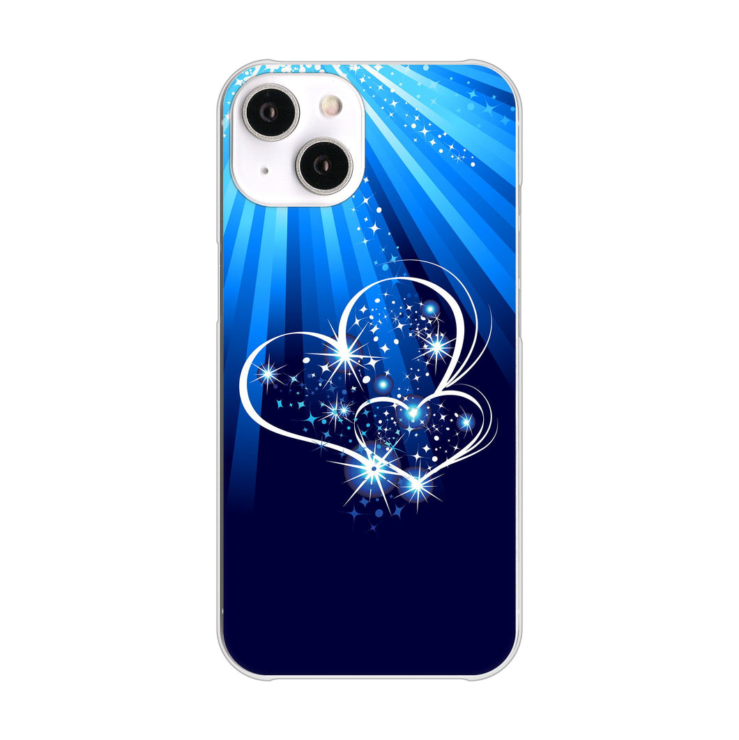 iPhone14 高画質仕上げ 背面印刷 ハードケース きらめきハート