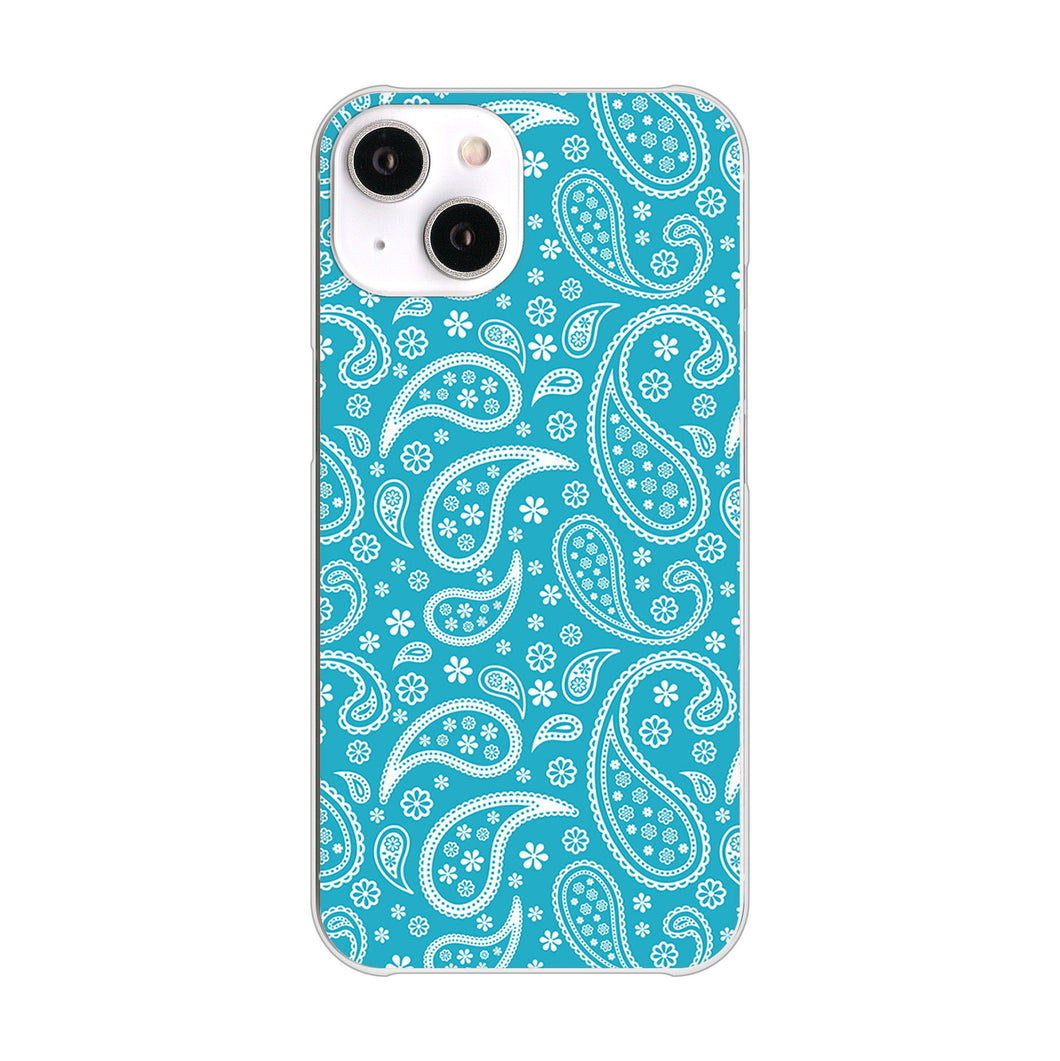 iPhone14 高画質仕上げ 背面印刷 ハードケース ペイズリー