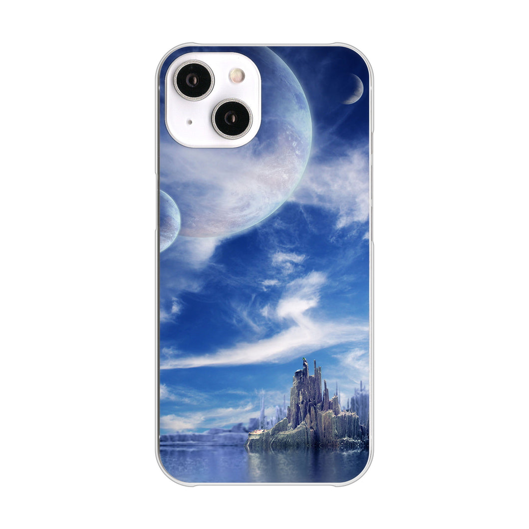 iPhone14 高画質仕上げ 背面印刷 ハードケース 【1270 広がる宇宙】