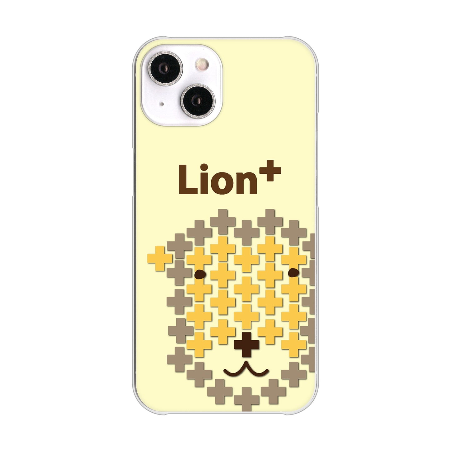 iPhone14 高画質仕上げ 背面印刷 ハードケース animal+