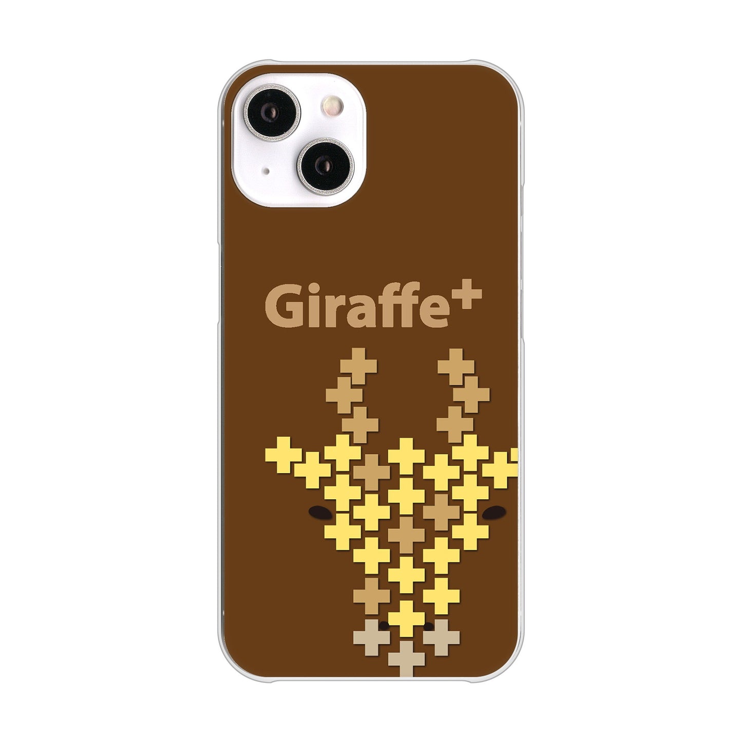 iPhone14 高画質仕上げ 背面印刷 ハードケース animal+