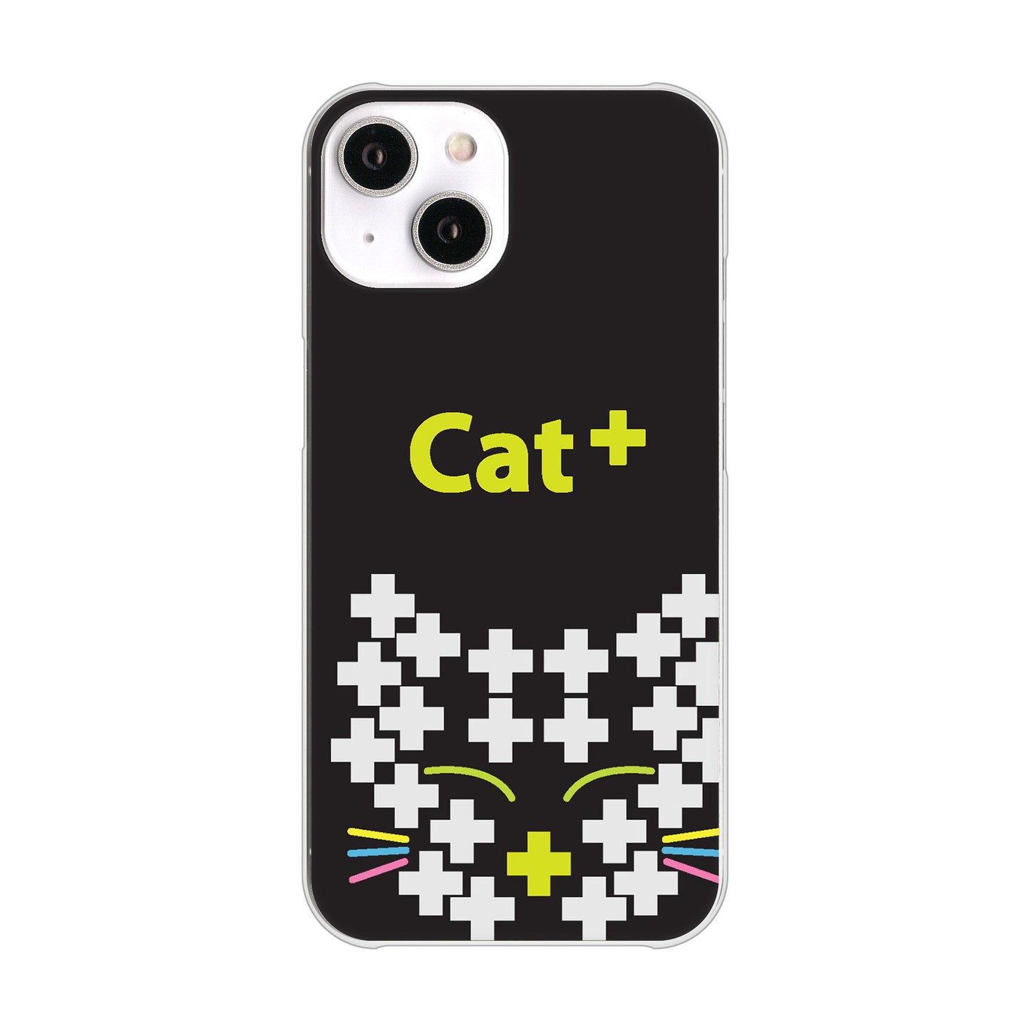 iPhone14 高画質仕上げ 背面印刷 ハードケース animal+