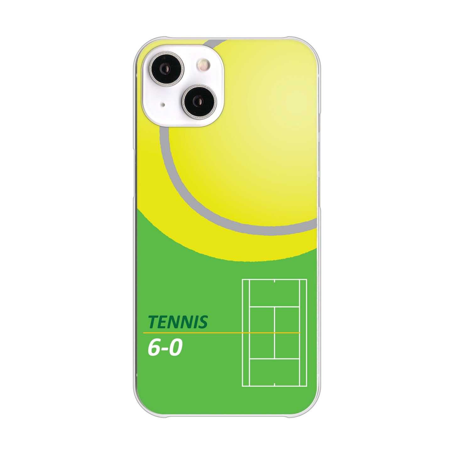 iPhone14 高画質仕上げ 背面印刷 ハードケース 【IB920 TENNIS】