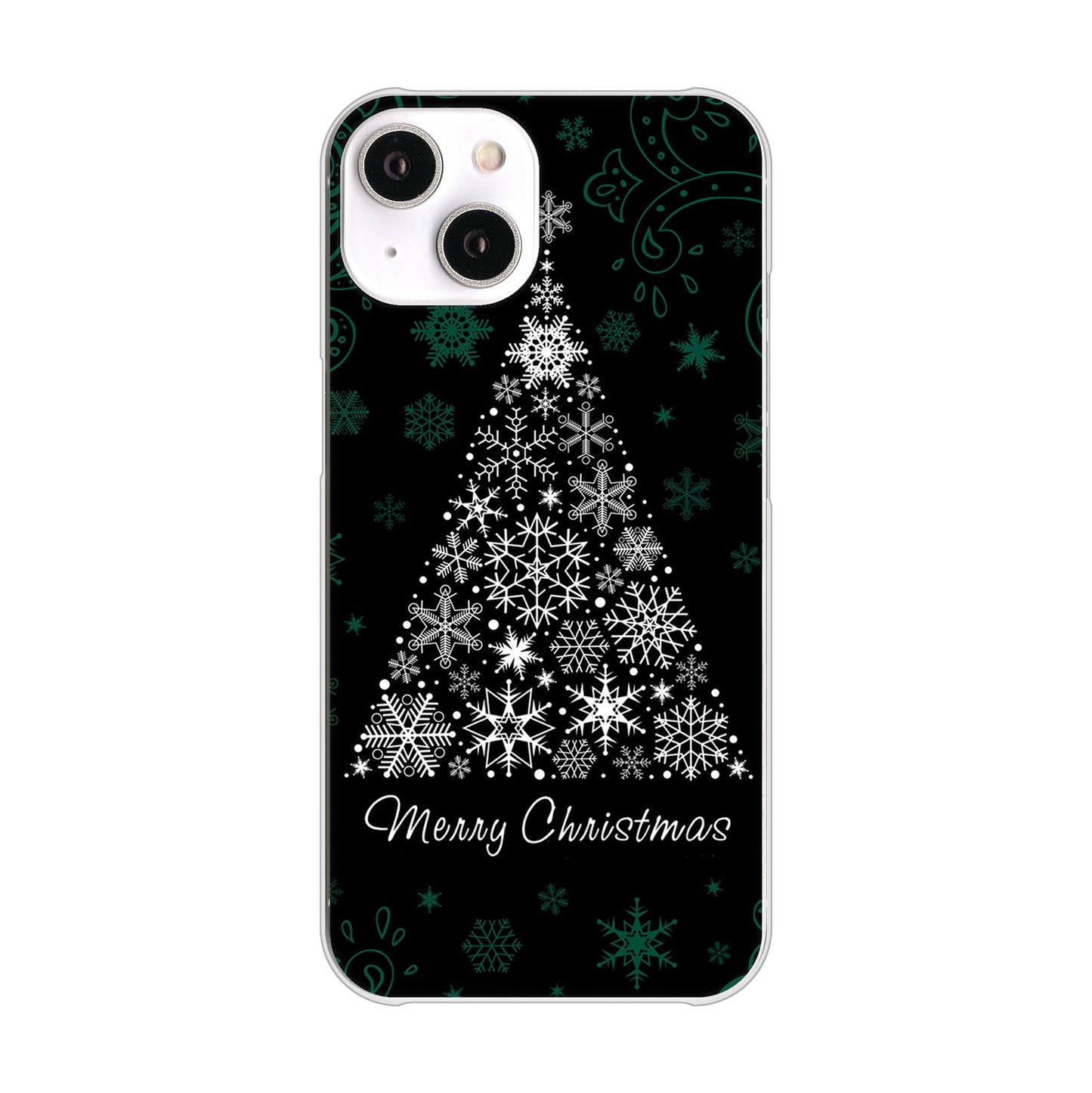 iPhone14 高画質仕上げ 背面印刷 ハードケース クリスマス