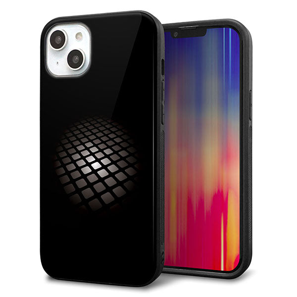 iPhone14 Plus 強化ガラス&TPUスマホケース ガラプリ【607 サイエンスコア】