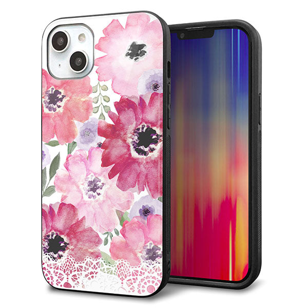 iPhone14 Plus 強化ガラス&TPUスマホケース ガラプリ【SC943 ドゥ・パフューム1】