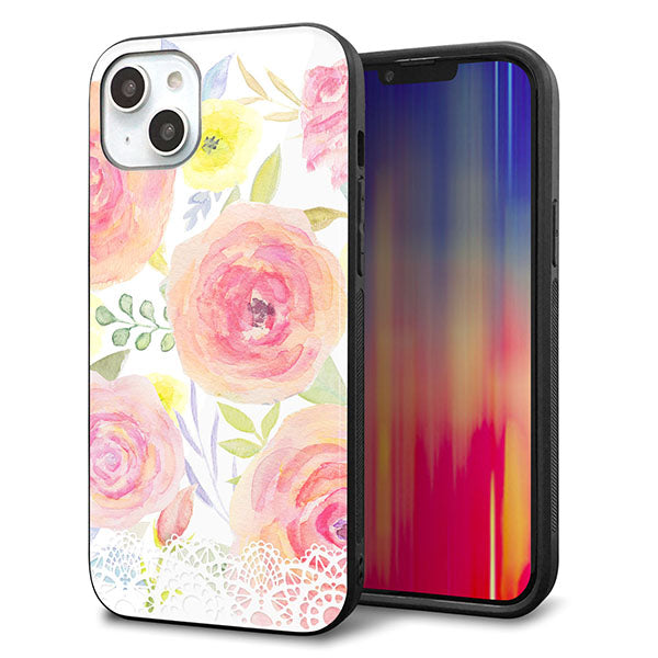 iPhone14 Plus 強化ガラス&TPUスマホケース ガラプリ【SC945 ドゥ・パフューム3】