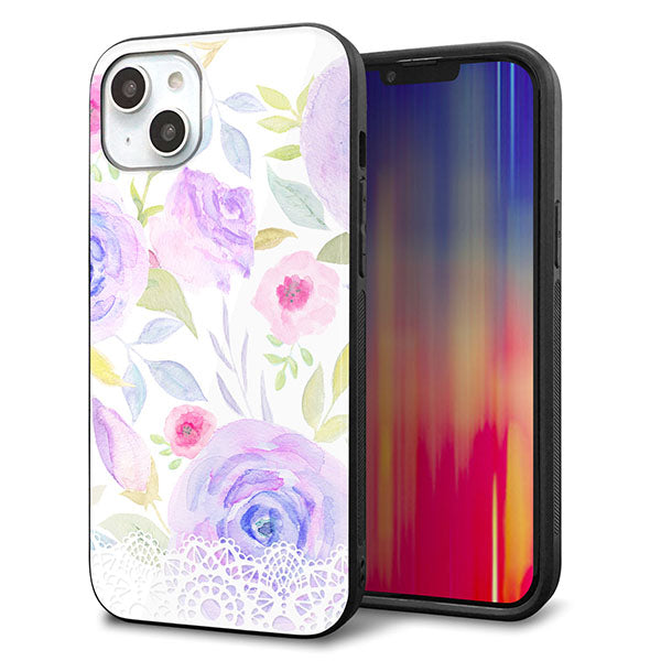 iPhone14 Plus 強化ガラス&TPUスマホケース ガラプリ【SC946 ドゥ・パフューム4】