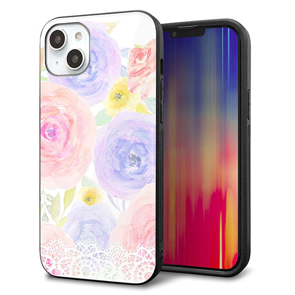 iPhone14 Plus 強化ガラス&TPUスマホケース ガラプリ【SC947 ドゥ・パフューム5】