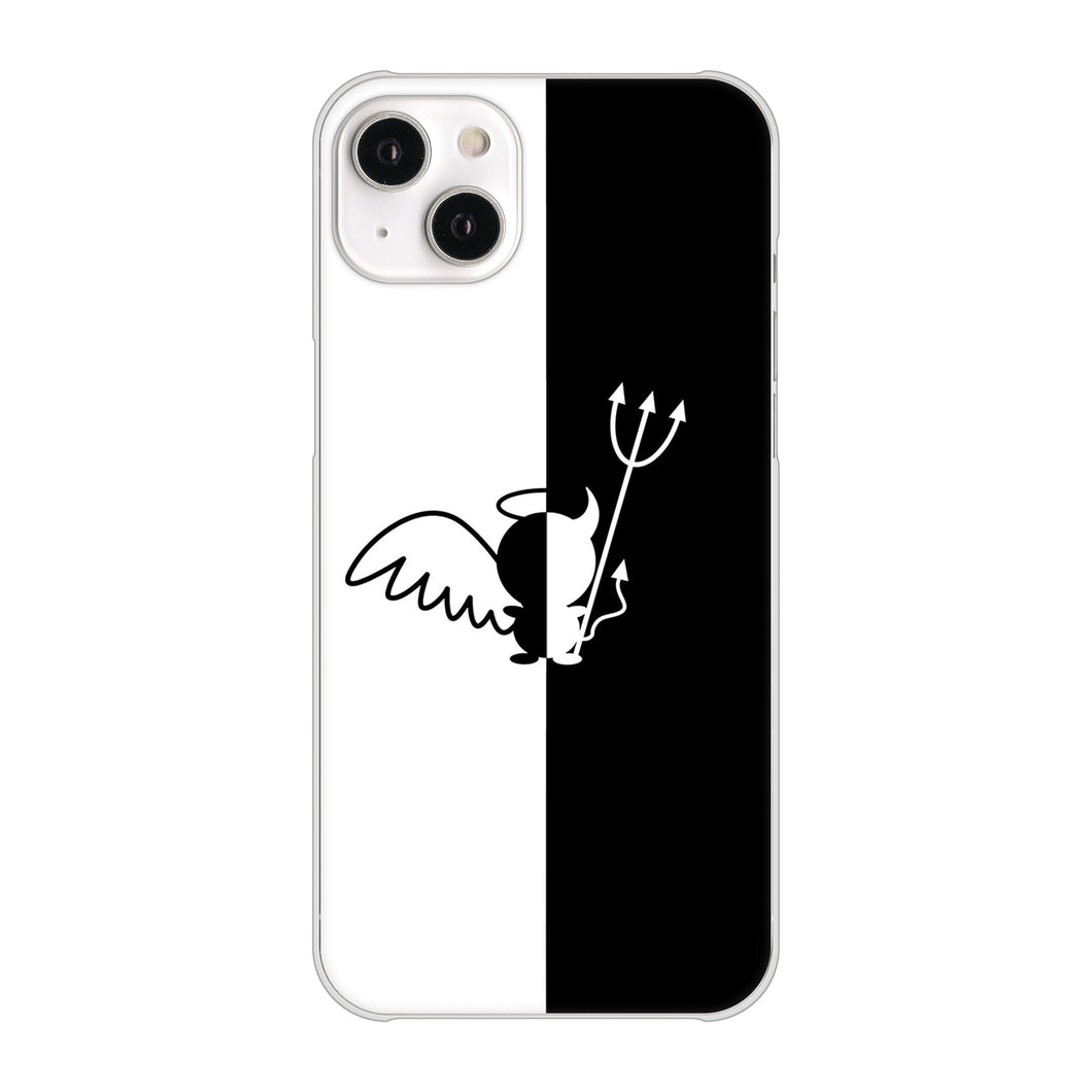 iPhone14 Plus 高画質仕上げ 背面印刷 ハードケース【027 ハーフデビット】