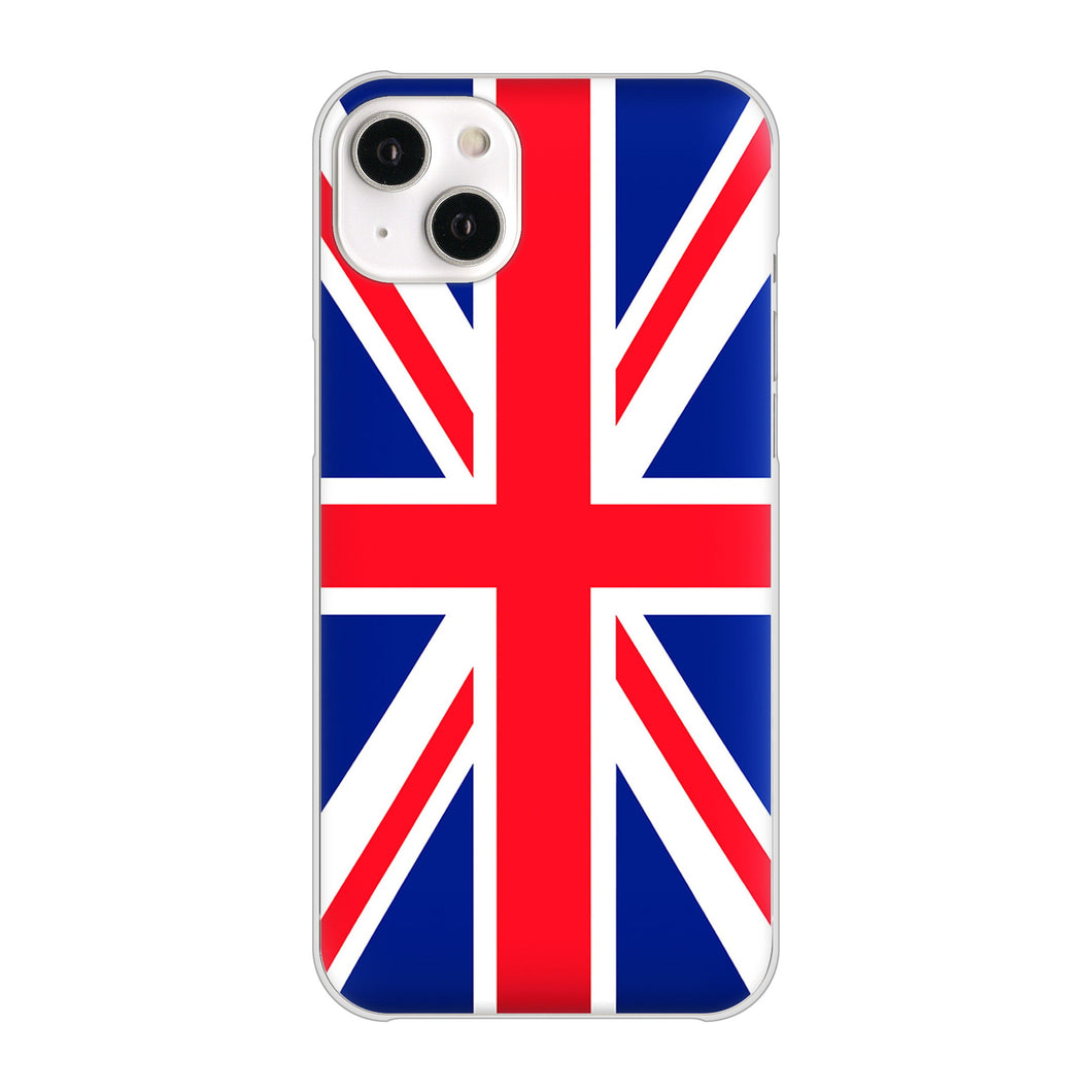 iPhone14 Plus 高画質仕上げ 背面印刷 ハードケース【200 イギリス (ユニオン・ジャック)】