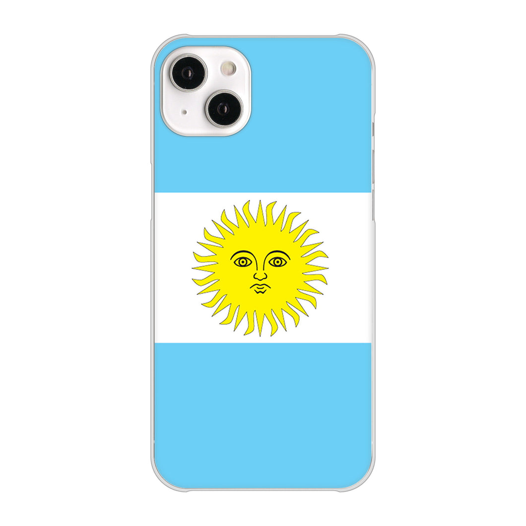 iPhone14 Plus 高画質仕上げ 背面印刷 ハードケース【666 アルゼンチン】