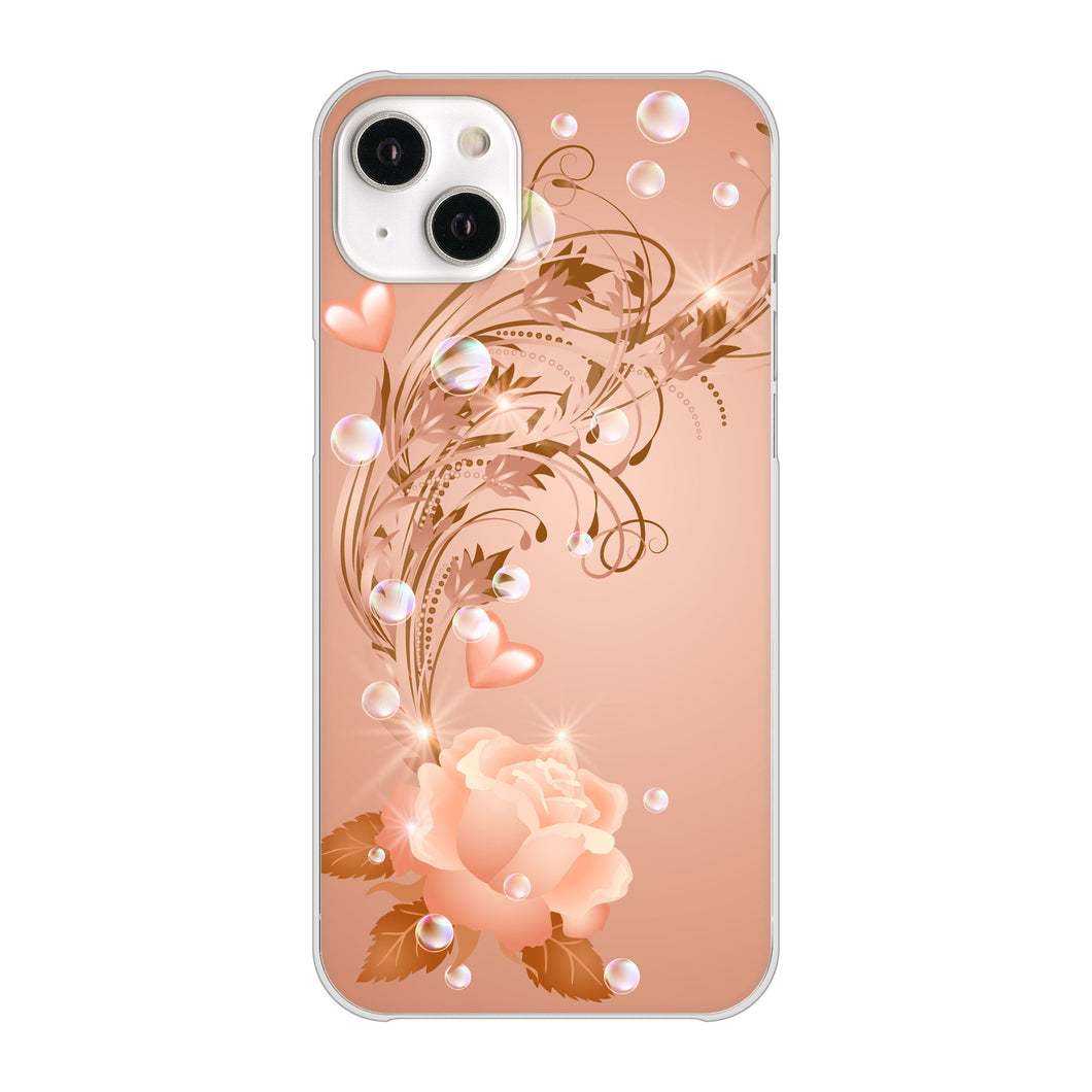 iPhone14 Plus 高画質仕上げ 背面印刷 ハードケース【1178 ラブリーローズ】
