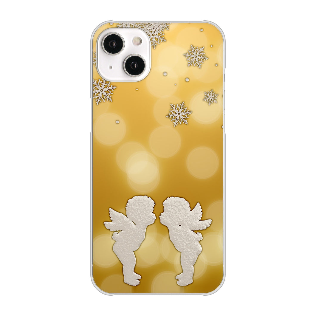 iPhone14 Plus 高画質仕上げ 背面印刷 ハードケース【1247 エンジェルkiss(S)】