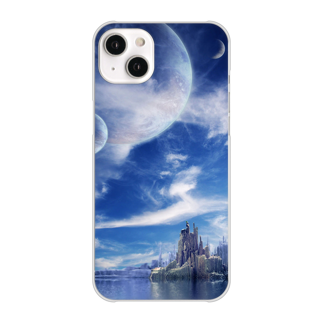 iPhone14 Plus 高画質仕上げ 背面印刷 ハードケース【1270 広がる宇宙】