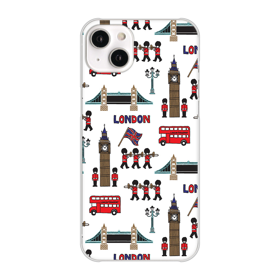 iPhone14 Plus 高画質仕上げ 背面印刷 ハードケース【EK811 ロンドンの街】