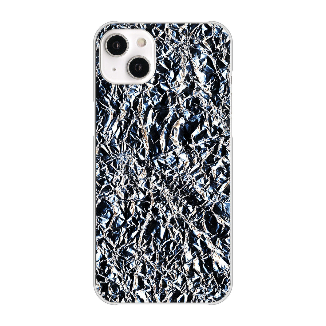 iPhone14 Plus 高画質仕上げ 背面印刷 ハードケース【EK835 スタイリッシュアルミシルバー】