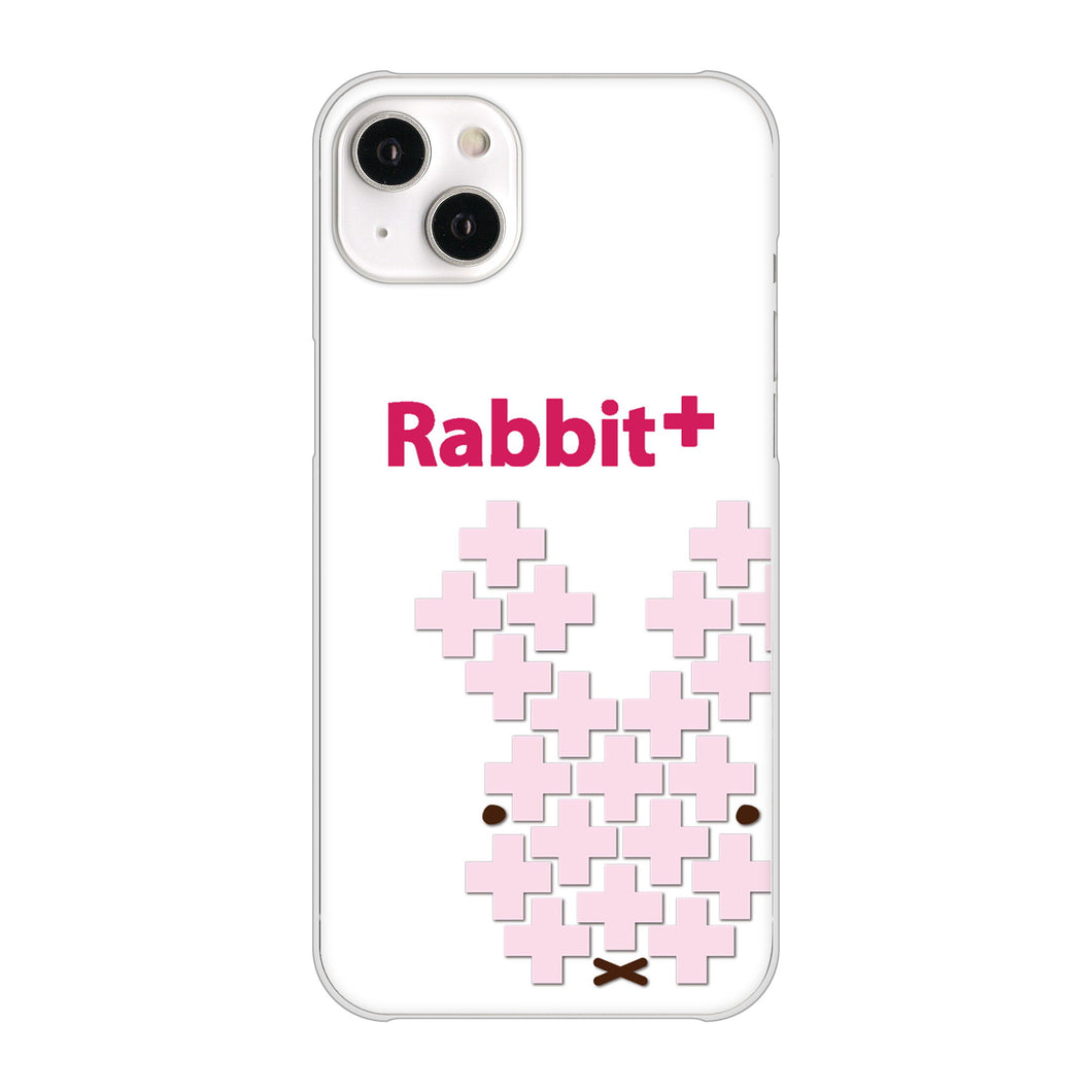 iPhone14 Plus 高画質仕上げ 背面印刷 ハードケース【IA802 Rabbit+】