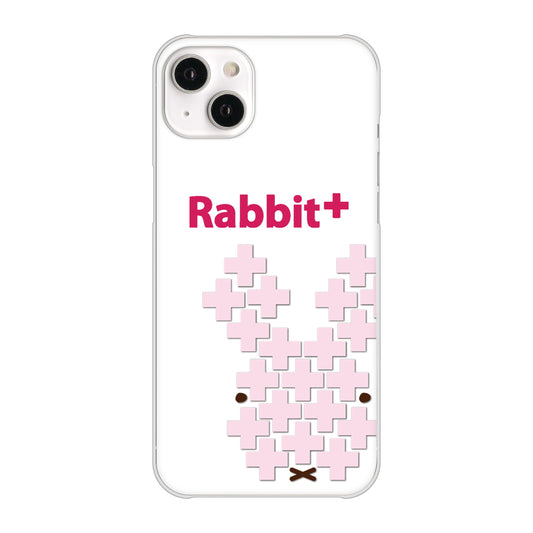 iPhone14 Plus 高画質仕上げ 背面印刷 ハードケース【IA802 Rabbit+】