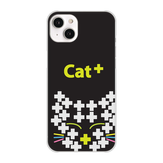 iPhone14 Plus 高画質仕上げ 背面印刷 ハードケース【IA807 Cat+】