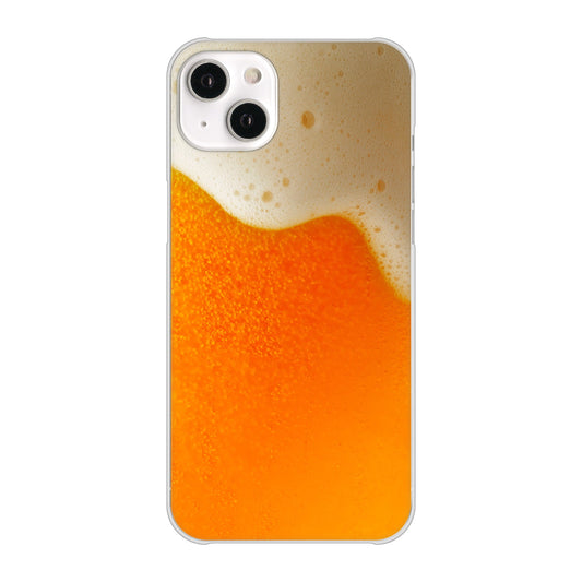 iPhone14 Plus 高画質仕上げ 背面印刷 ハードケース【VA855 ジョッキ生(ビール)】
