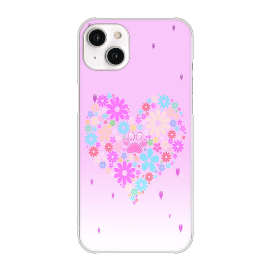 iPhone14 Plus 高画質仕上げ 背面印刷 ハードケース【YA959 ハート06】