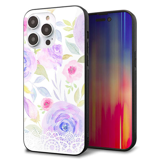 iPhone14 Pro Max 強化ガラス&TPUスマホケース ガラプリ【SC946 ドゥ・パフューム4】