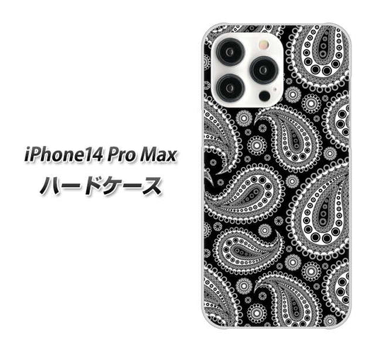 iPhone14 Pro Max 高画質仕上げ 背面印刷 ハードケース【421 ベイズリー】