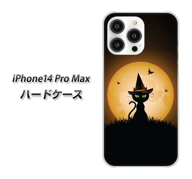 iPhone14 Pro Max 高画質仕上げ 背面印刷 ハードケース【440 猫の魔法使い】
