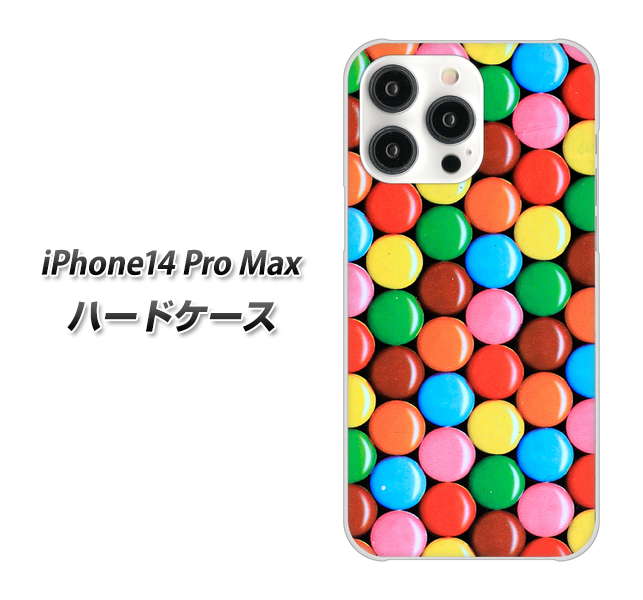 iPhone14 Pro Max 高画質仕上げ 背面印刷 ハードケース【448 マーブルチョコ】