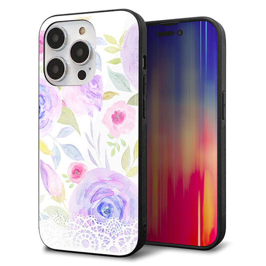 iPhone14 Pro 強化ガラス&TPUスマホケース ガラプリ【SC946 ドゥ・パフューム4】