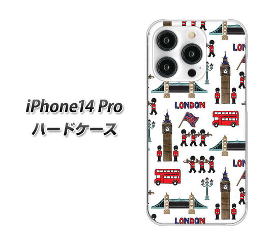 iPhone14 Pro 高画質仕上げ 背面印刷 ハードケース【EK811 ロンドンの街】