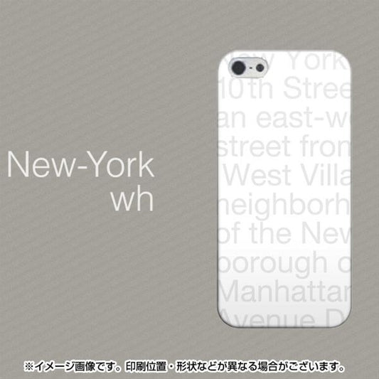 iPhone5/iPhone5s 高画質仕上げ 背面印刷 ハードケース【537 new-york-wh】