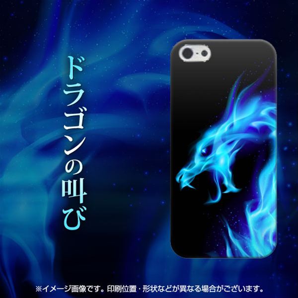 iPhone5/iPhone5s 高画質仕上げ 背面印刷 ハードケース【616 ドラゴンの叫び】
