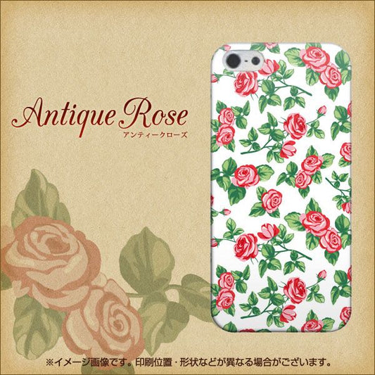 iPhone5/iPhone5s 高画質仕上げ 背面印刷 ハードケース【742 アンティークローズ】