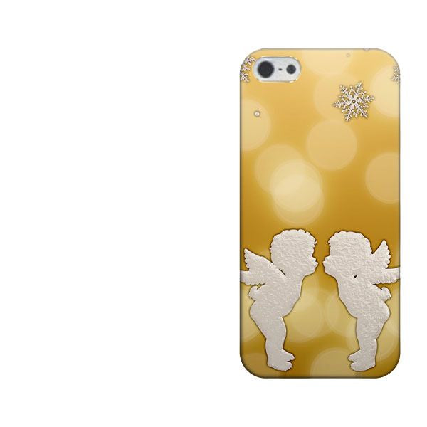 iPhone5/iPhone5s 高画質仕上げ 背面印刷 ハードケース【1246 エンジェルkiss(L)】