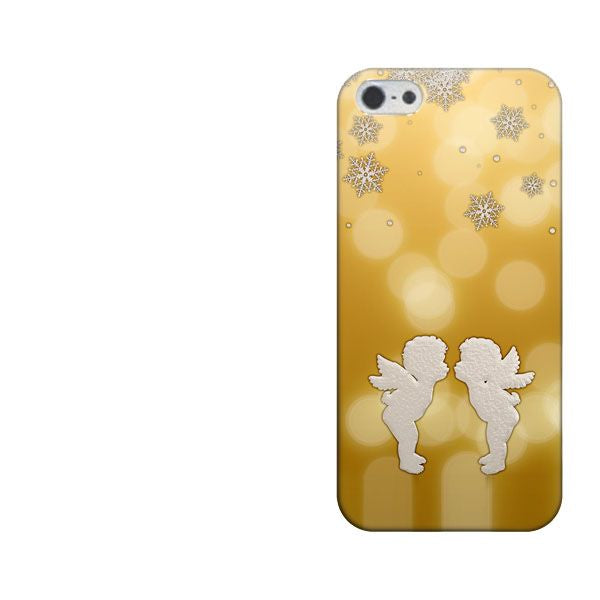 iPhone5/iPhone5s 高画質仕上げ 背面印刷 ハードケース【1247 エンジェルkiss(S)】