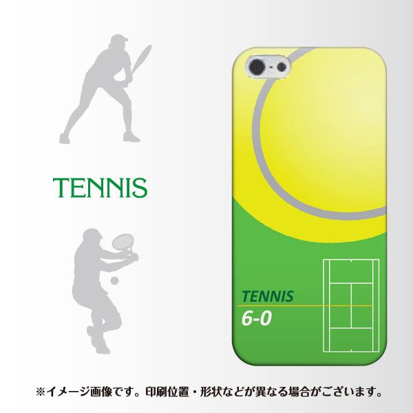 iPhone5/iPhone5s 高画質仕上げ 背面印刷 ハードケース【IB920 TENNIS】