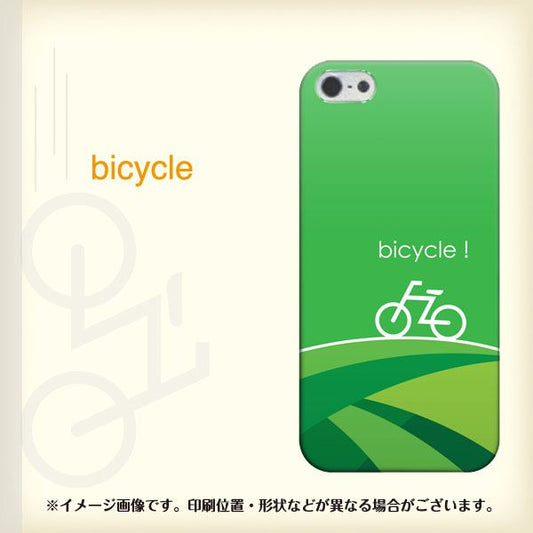 iPhone5/iPhone5s 高画質仕上げ 背面印刷 ハードケース【IB929 bicycle(自転車)】