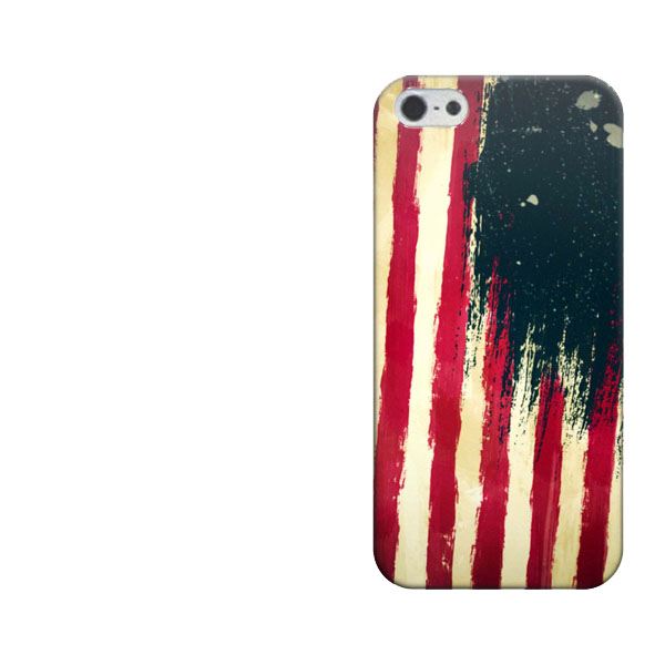 iPhone5/iPhone5s 高画質仕上げ 背面印刷 ハードケース【MI805 ヴィンテージアメリカ】