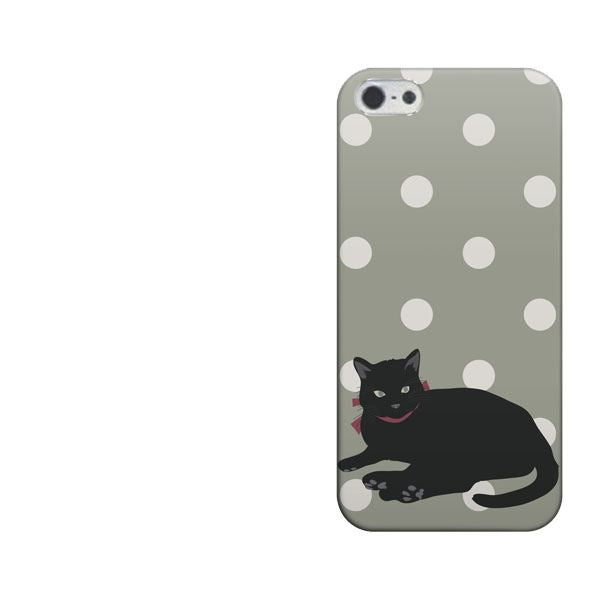 iPhone5/iPhone5s 高画質仕上げ 背面印刷 ハードケース【UB852 センチメンタルキャット】