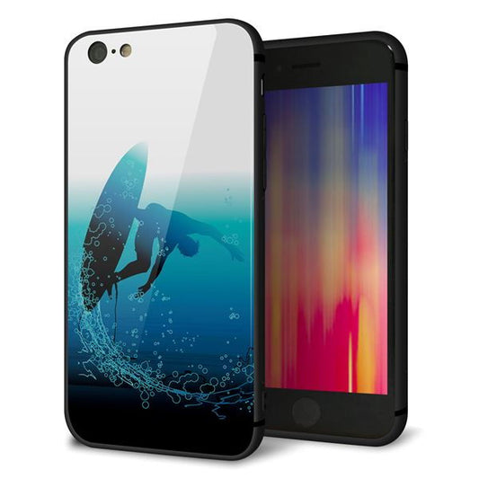 iPhone6 強化ガラス&TPUスマホケース ガラプリ【416 カットバック】