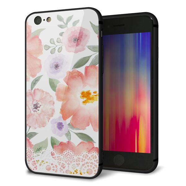 iPhone6 強化ガラス&TPUスマホケース ガラプリ【SC944 ドゥ・パフューム2】