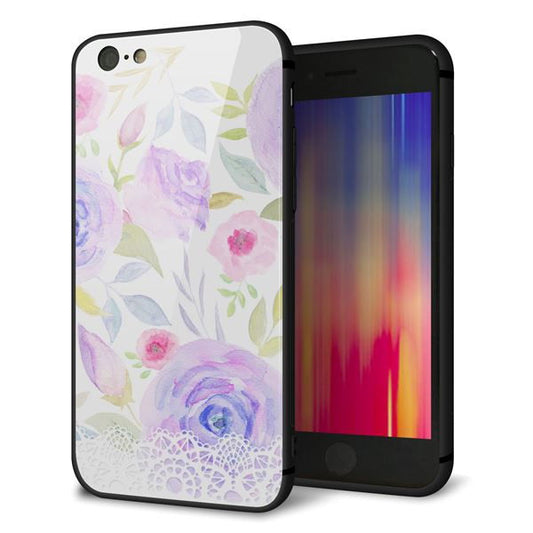 iPhone6 強化ガラス&TPUスマホケース ガラプリ【SC946 ドゥ・パフューム4】