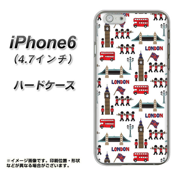 iPhone6 高画質仕上げ 背面印刷 ハードケース【EK811 ロンドンの街】