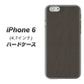 iPhone6 高画質仕上げ 背面印刷 ハードケース【EK851  レザー風グレー】