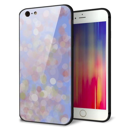 iPhone 6 Plus 強化ガラス&TPUスマホケース ガラプリ【YJ293 デザイン】