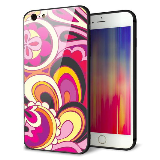 iPhone6s PLUS 強化ガラス&TPUスマホケース ガラプリ【586 ブローアップカラー】